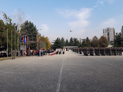 Experiments conducted by the Military Academy, Skopje, former Yugoslav Republic of Macedonia